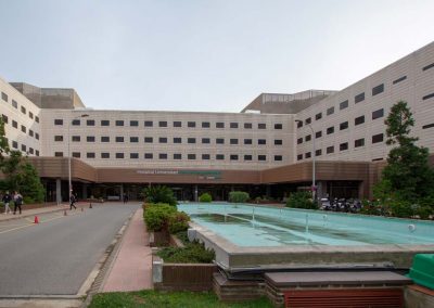 Works and maintenance at the Quirónsalud Hospital in Barcelona