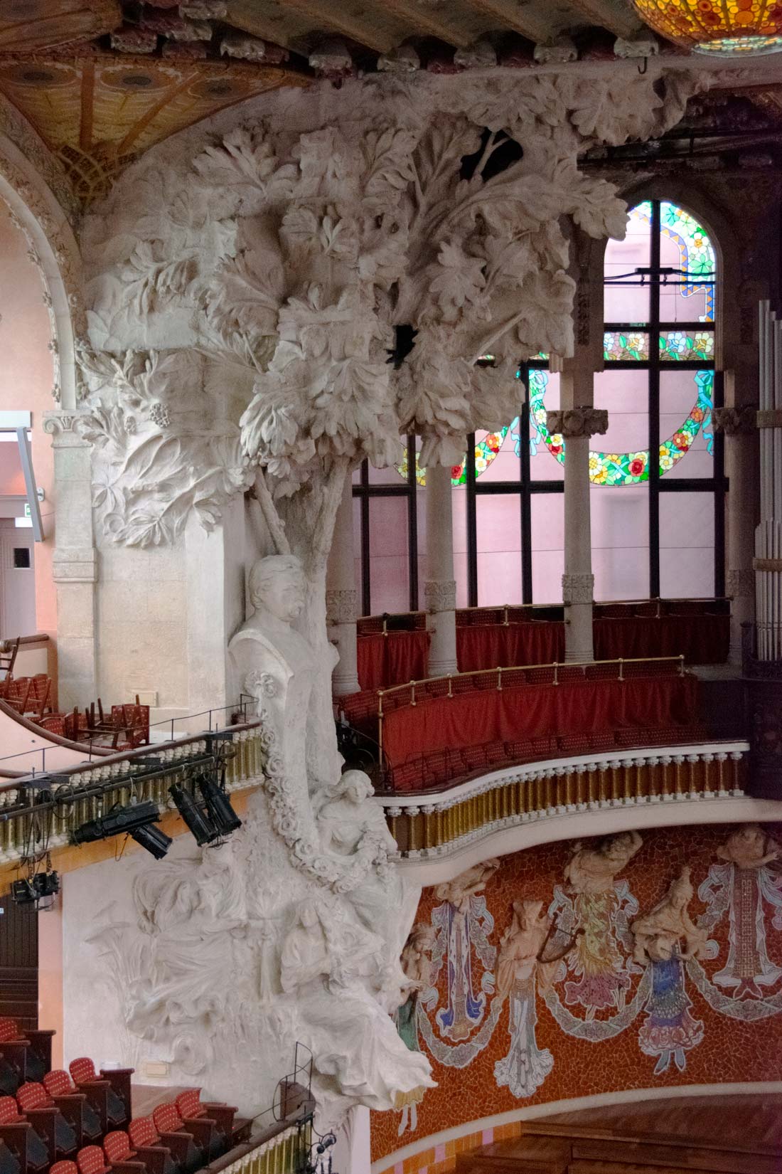 Restauración Amfiteatro del Palau de la Música Catalana