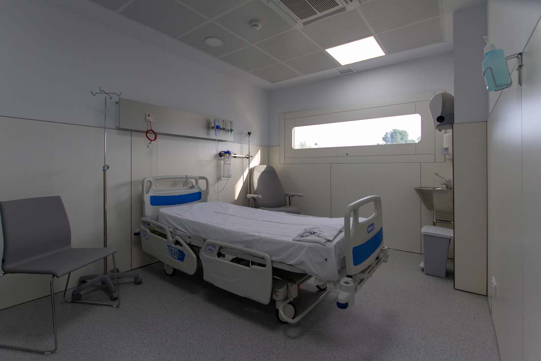 Works and maintenance at the Quirónsalud Hospital in Barcelona