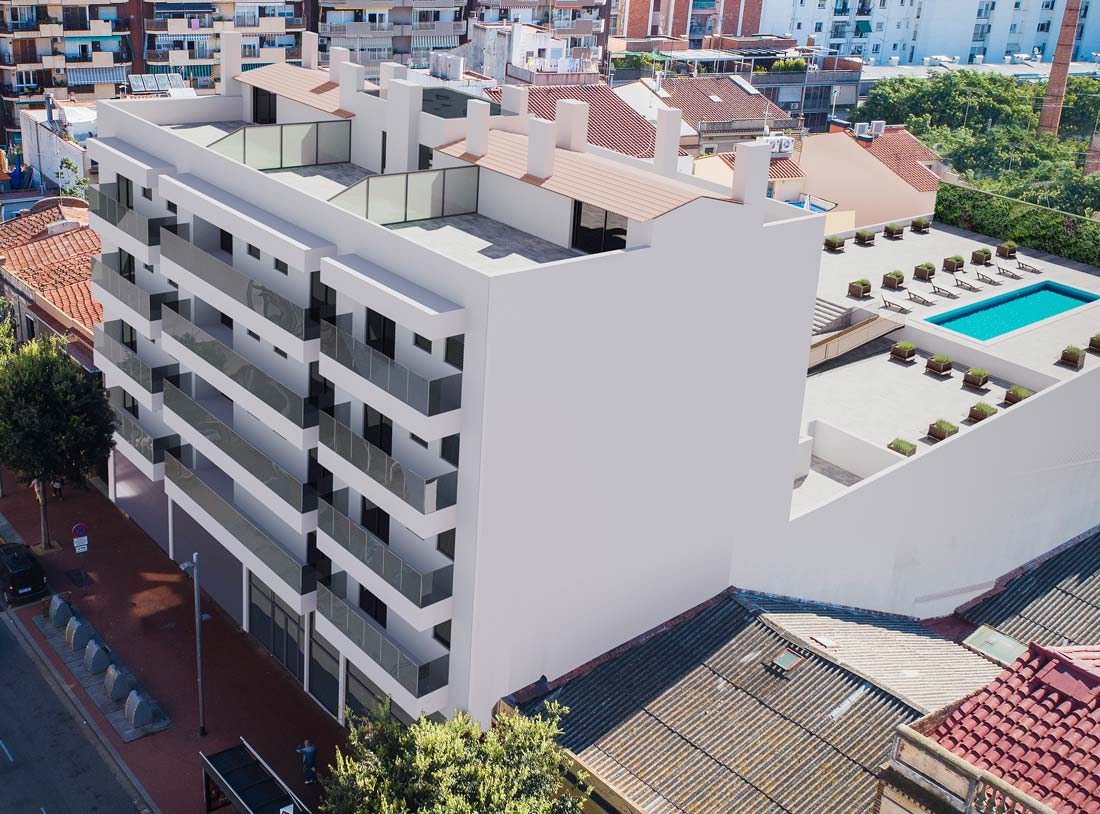 Edifici residencial antic cinema Iluro Mataró